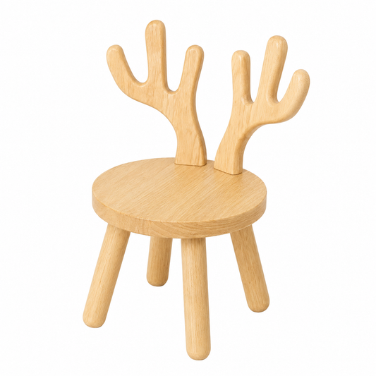 Norvia Kinderstuhl Hirsch – Massivholz