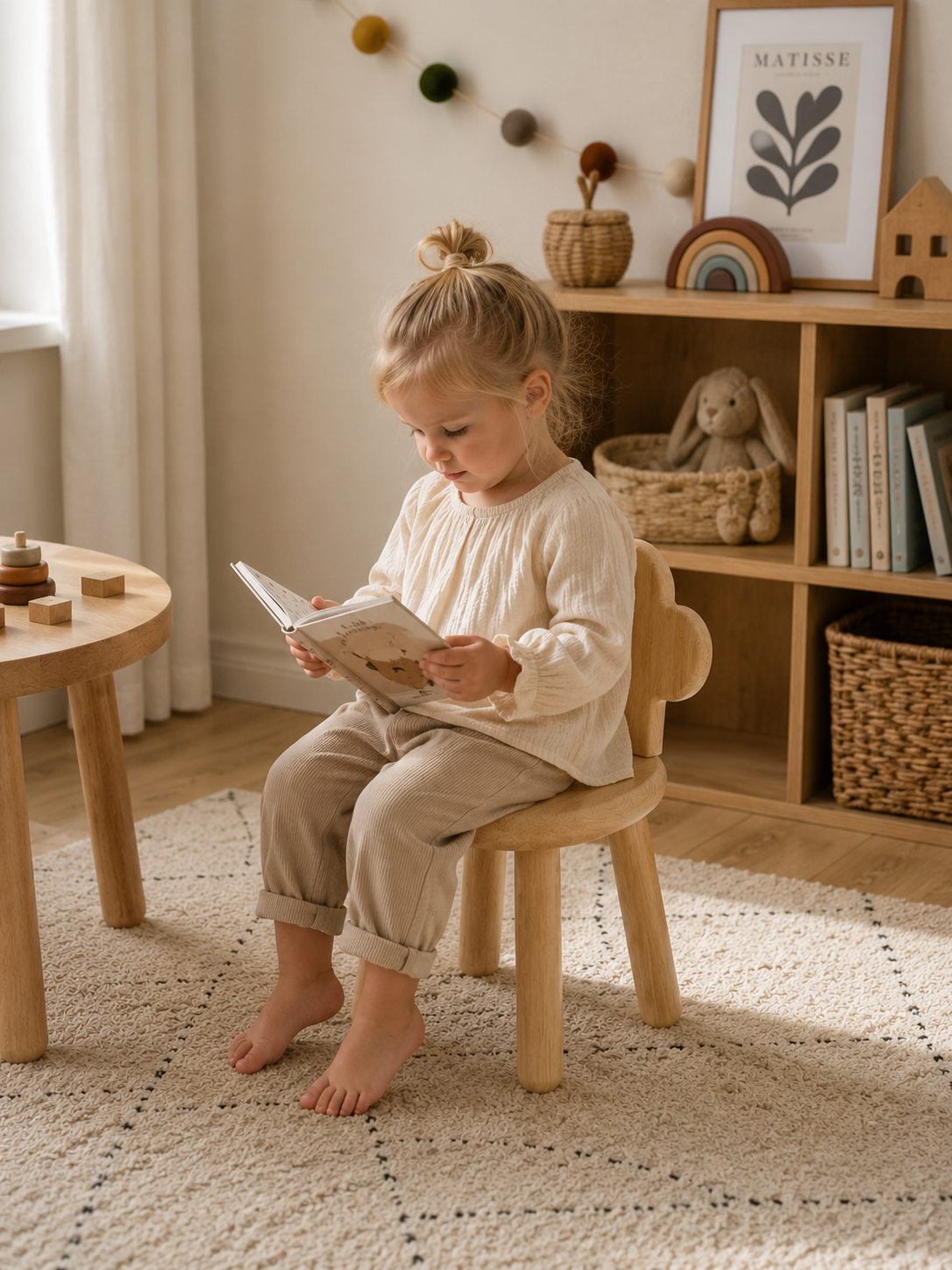 Norvia Kinderstuhl Wolke – Massivholz